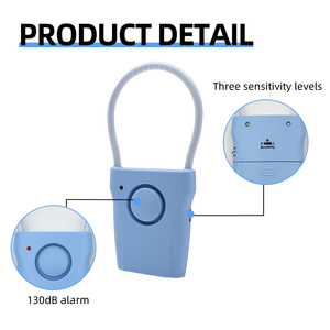 Wireless 115dB Home Sensor Alarms Anti-Theft Siren <strong>System</strong> <strong>with</strong> Sensor Door Vibration Alarm <strong>Key</strong> Sensor Technology - Product Image 3