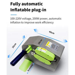 Machine de fabrication de sacs à bulles gonflables automatiques 110-220V pour emballage de gourdes - Product Image 3