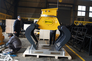 איכות גבוהה מונדה חדשה מחפר בנייה הידראולי graple עם הילוך סיבוב מיון לתפוס - Product Image 5