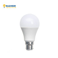 Ampoule LED A60 de haute qualité, lumière du lever du soleil, culot B22, alimentation CA, 6500K, résidentielle, angle de faisceau 210°, IRC>80, certifiée CE, 25000 heures