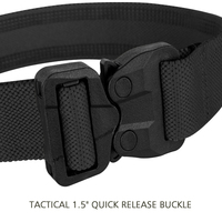 Entrepôt USA KRYDEX Sangle de jambe tactique Ceinture de cuisse en nylon Sangle de cuisse élastique avec boucle à dégagement rapide