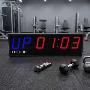 Reloj de Gimnasio Crossfit con Logotipo Impreso, Temporizador Digital Grande para Boxeo, FGB <span class=keywords><strong>Tabata</strong></span> con Control Remoto - Product Image 1
