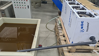 Machine de raffinage automatique de métaux précieux, machine d'électrolyse de l'or à partir de déchets électroniques avec PLC et pompe, taux de récupération élevé