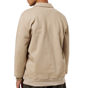 Collared Hoodie Wholesale 1/4 Zipper Hoodie Custom Logo Pullover High Quality Men's Hoodie - Product Image 5