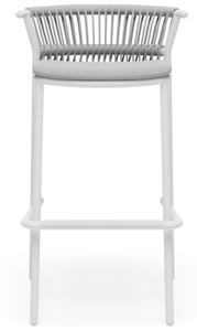 Bộ bàn ghế ngoài trời bằng mây nhôm, ghế quầy bar, bàn và ghế sân vườn, ghế đẩu, đồ nội thất quán bar cho khu nghỉ dưỡng, khách sạn thương mại - Product Image 4