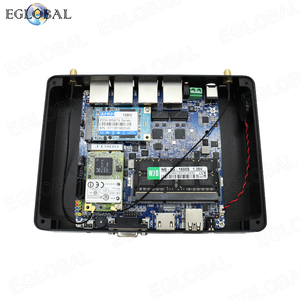 Mini-ordinateur Linux Intel Celeron J1900 4*RJ45 <span class=keywords><strong>Giga</strong></span> LAN, affichage HD VGA, faible consommation TDP 10W, sans ventilateur, mini PC économique - Product Image 5