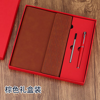 Coffret Cadeau Personnalisé de Carnet à Feuillets Amovibles à Trois Volets Dorland Paper pour Cérémonie d'Ouverture, Anniversaire, Cadeau d'Affaires