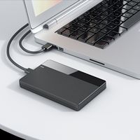 Boîtier de disque dur de type C Boîtier USB 3.1 pour disque dur SSD de 2.5 pouces Boîtier de disque dur de type c
