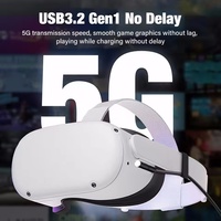 Pour Oculus Link Meta Quest 3S/3 Quest 2/Pro Pico 4 PC USB A à USB C Chargeur Cordon 16ft pour VR Casque Stream Câble Accessoires