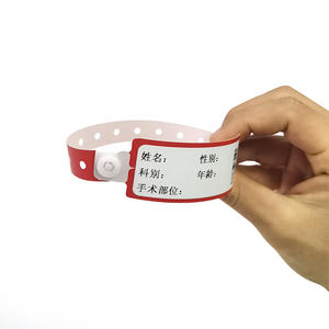 Pulseras RFID de <span class=keywords><strong>PVC</strong></span> Suave con Tamaño Ajustable Personalizado para Admisión Hospitalaria, Médicas para Adultos - Product Image 5