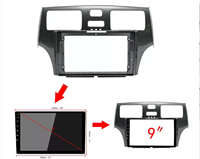 9 pulgadas de la Radio del coche de la Fascia para Lexus ES300/ES250/ES300 2001-2006 reproductor de Android carcasa marco 2 Din ESTÉREO