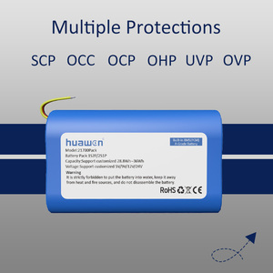 Индивидуальная литий-ионная аккумуляторная батарея 2S 7,4 V 21700 3,7 V 4000mah/4200mAh/4500mAh/4800mAh/5000mAh A-класс 3,7 V аккумуляторная батарея - Product Image 3