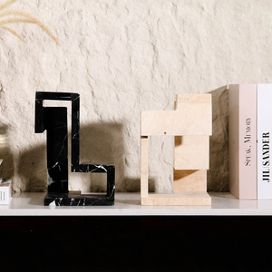 Arredamento per la casa moderna elegante oggetti di Design in marmo arte arredamento morbido per l'albergo e la casa accessori decorazioni fantasia - Product Image 1