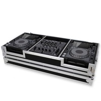 Flight case DJ en contreplaqué d'aluminium personnalisé de haute qualité pour équipement musical