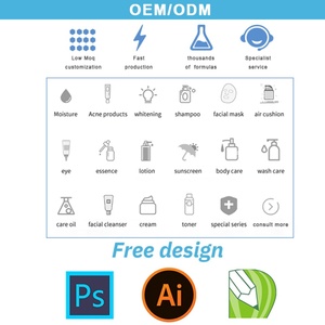 Limpiador facial orgánico con logotipo personalizado al por mayor, Limpieza Profunda, suave, natural, azul, cobre, péptido, gelatina cremosa, limpiador facial - Product Image 2