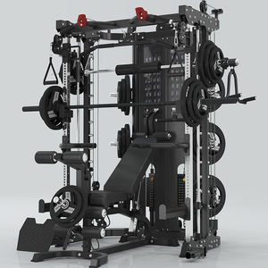 Station Multi-Fonction Métallique Haut <span class=keywords><strong>de</strong></span> Gamme pour Salle <span class=keywords><strong>de</strong></span> Sport Commerciale Entraînement Complet <span class=keywords><strong>de</strong></span> Force Conception Anti-Chute avec Boucle <span class=keywords><strong>de</strong></span> Verrouillage <span class=keywords><strong>de</strong></span> Sécurité - Product Image 1