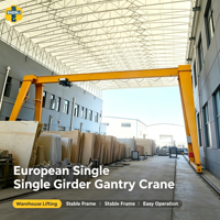 Pont roulant monopoutre de type européen, capacités 8, 10, 15, 20, 32, 40, 50, 100 tonnes, pour la manutention de matériaux