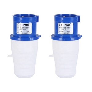 IP44 công nghiệp cắm ZNG-013 vòng cực <span class=keywords><strong>220V</strong></span>/230V/240V 3 pin 16A công nghiệp cắm điện - Product Image 6