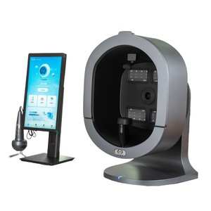 AI Magic Mirror <b>Skin</b> Analyzer <b>Machine</b> UV Moisture Spectrum Detection LED Light WiFi Face Diagnostic Commercial Salon Equipment - Product Image 3