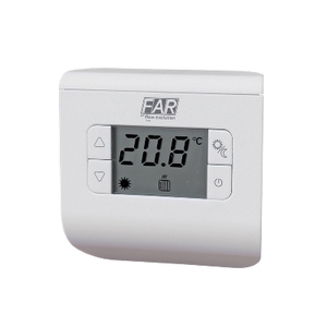 Termostato Digitale da Parete con Display 20.8°C per Controllo Riscaldamento e Raffreddamento per Sistemi HVAC - Product Image 1