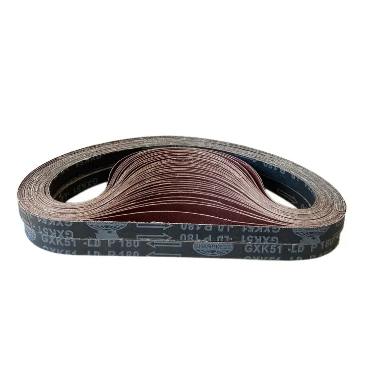 hot sale Factory Customization Emery Cloth Sanding Belt Aluminium Oxide Belt For Polishing