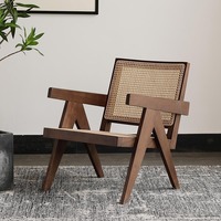 Chaise de salle à manger moderne en cuir rembourré pour restaurant d'hôtel nordique noir blanc à vendre