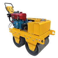 Rouleau compresseur/compacteur manuel hydraulique, sortie d'usine, rouleau de sol, rouleau compresseur pour la construction de routes