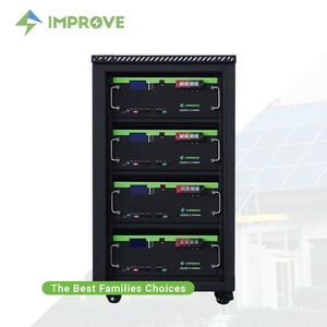 Cải thiện máy chủ Rack năng lượng mặt trời lưu trữ pin hệ thống sao lưu 10kwh 5kwh 100Ah 48V LiFePO4 Pin gói - Product Image 6