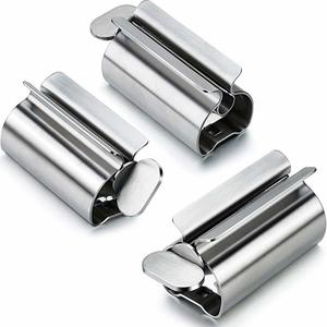 Automatic Toothpaste Dispenser Toothbrush Holder Wall Mounted Toothpaste Squeezer <b>Rolling</b> Tube Squeezer Bathroom Accessories Set - Product Image 6