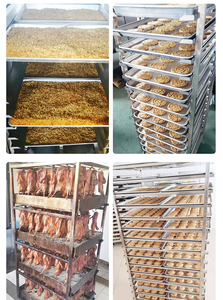 EU 32 Trays Trolley Rotary Rack Oven Gas Heating Commercial Bakery Equipment for Bread Cake Baking - Product Image 3