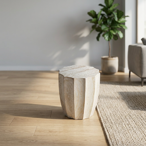 Sculptural GFRC Concrete <b>Coffee</b> <b>Table</b> Traditional Antique Design Durable & Eco-Friendly for Home Furniture & Boutique Spaces - Product Image 2