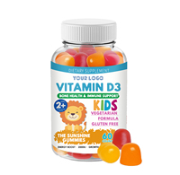 Gummies de Vitamine D3 pour Enfants en Forme de Balle – Complément Alimentaire en Gros pour des Os Forts et une Vitalité et une Énergie en Pleine Croissance