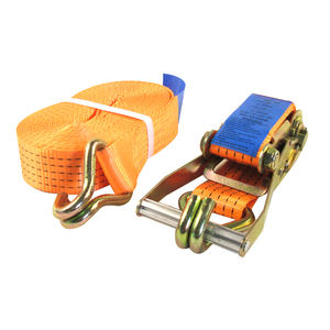 Cintas de Amarração Retráteis de 25mm com Catraca para Caminhão, 100% Poliéster, Econômicas para Fixação de Carga - Product Image 6