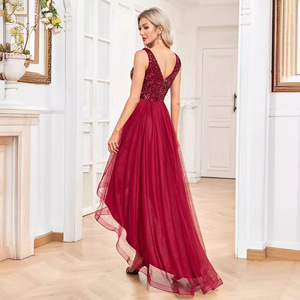 Robes de mariée asymétriques TEENYEE <span class=keywords><strong>pour</strong></span> invitées de <span class=keywords><strong>mariage</strong></span>, robes élégantes <span class=keywords><strong>pour</strong></span> la <span class=keywords><strong>mère</strong></span> <span class=keywords><strong>du</strong></span> <span class=keywords><strong>marié</strong></span>, robes de soirée <span class=keywords><strong>pour</strong></span> femmes - Product Image 2