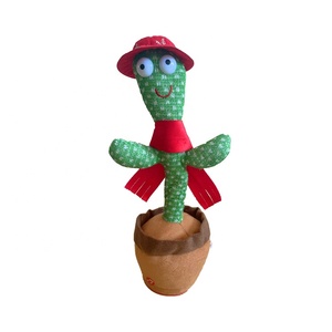 Tiktok Vende Lindos Juguetes de Cactus Bailarines, Juguetes de Peluche Electrónicos que Cantan y Bailan para Niños y Adultos - Product Image 1