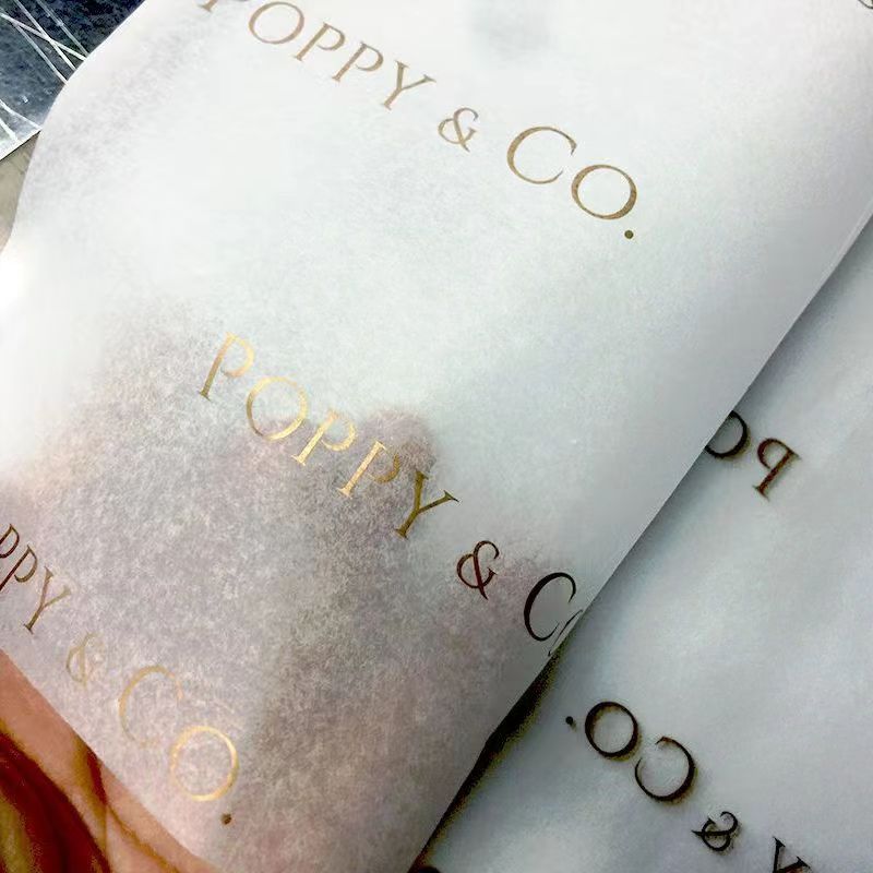 Factory Direct Sell 17g Custom Logo Printing Gift Wrapping Tissue Recycled Printing for Gift Packaging