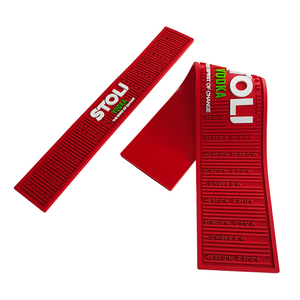 แผ่นรองบาร์ยางแบบหนาพิเศษ แผ่นรองกันน้ำหก PVC ซิลิโคน แผ่นรองบาร์สำหรับผับ ถาดรองน้ำหยดเบียร์ แผ่นรองกันลื่นสำหรับบาร์ - Product Image 2
