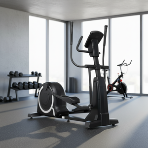 Équipement de fitness pour salle de sport commerciale, <span class=keywords><strong>elliptique</strong></span>, cross-trainer avec écran LED, type de conduite mécanique - Product Image 2