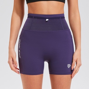 Shorts de Nylon y Spandex sin Costuras de Cintura Alta para <span class=keywords><strong>Mujer</strong></span>, Ajustados, con Cintura Elástica para Yoga, Deportes, <span class=keywords><strong>Ciclismo</strong></span>, Running y Levantamiento de Cadera - Product Image 6