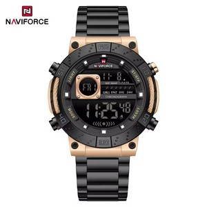 NF9241S <span class=keywords><strong>Orologio</strong></span> Digitale Sportivo alla Moda con Cronografo e Sveglia 9241 LED per Uomo, Impermeabile - Product Image 1