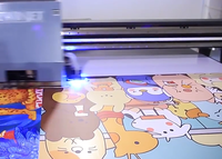 Imprimante à jet d'encre CMYK UV Flexo Ink Printer Led UV Curable Ink pour epson I3200 Printhead
