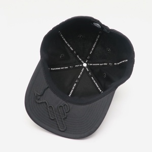 Casquettes de golf ajustées personnalisées à 6 panneaux pour hommes et femmes, logo brodé 3D, tissu respirant et imperméable en spandex, imprimé en caoutchouc sublimé - Product Image 6