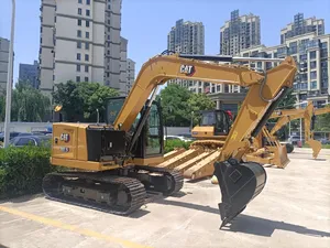 Excavatrice sur chenilles Cat 307 d'occasion à faible nombre d'heures, en stock, bien entretenue, mini-pelle de 7 tonnes, engin de terrassement pour la construction - Product Image 2