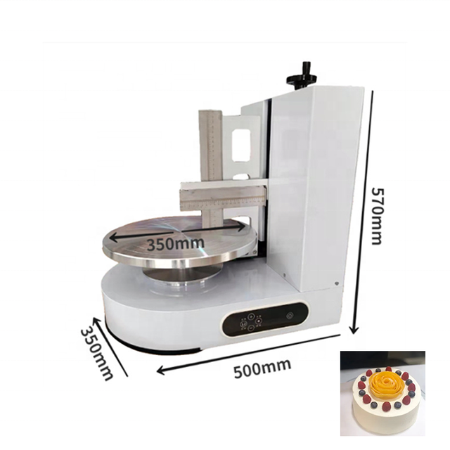 Automatic Cake Spreading Machine Electric Cake Production Line Design Butter Spread Making Machine Maker Automatic Equipment