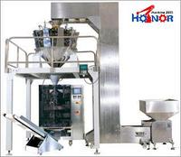 Machine d'emballage verticale pneumatique entièrement automatique de haute précision à 10 têtes pour céréales, millet et produits alimentaires en papier, 500g-1000g