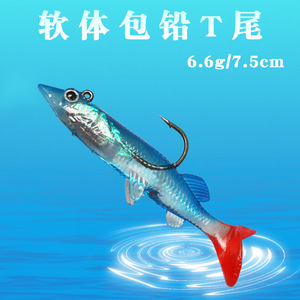 Señuelo Bionic Minnow de 75 mm y 6,6 g con anzuelo único, cebo artificial para la pesca de lubina - Product Image 5