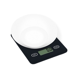 공장 맞춤형 OEM 상업용 <span class=keywords><strong>5Kg</strong></span> 11Lb 전기 칼로리 계량 디지털 저울 주방 무게 식품 저울 - Product Image 3