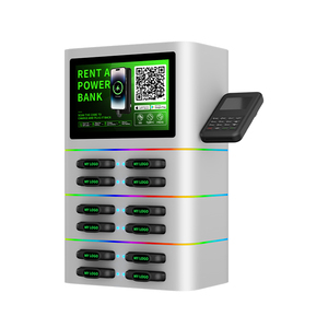 Multi Power Bank <span class=keywords><strong>Renting</strong></span> Station 12 Slots Battery Rent a Powerbank Dual USB-C Estación de carga compartida 30 minutos Alquiler rápido - Product Image 2