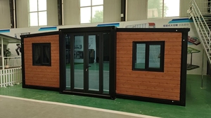 Maison pliante à deux ailes extensibles, robuste et durable, avec une forte capacité de charge et un taux d'utilisation de l'espace élevé. - Product Image 3