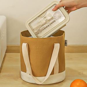 Wholesale New Style <b>Large</b> Capacity Eco-friendly Custom Food <b>Cooler</b> <b>Bag</b> Zipper Thermal Insulated Tote Lunch <b>Bags</b> - Product Image 3